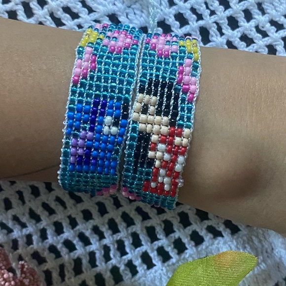 Lilo and Stitch beaded bracelet - Picture 2 of 4